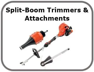 Handheld Split-Boom Trimmers & Attachments